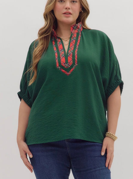 Addison S/S Top - Green