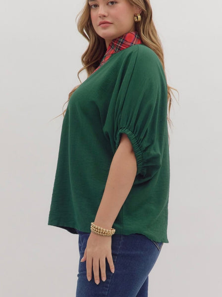 Addison S/S Top - Green