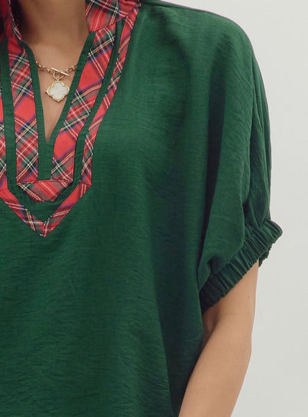 Addison S/S Top - Green