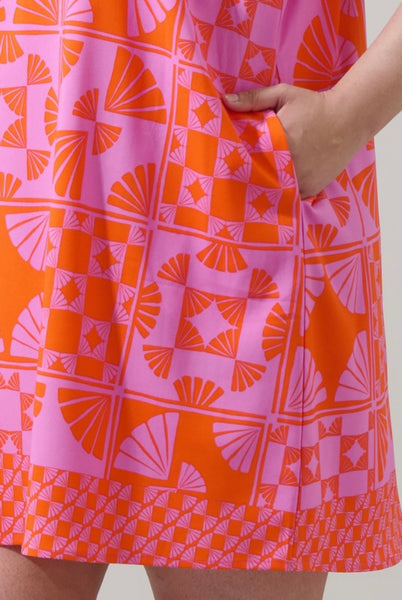 Haines Town Shift Mini Dress