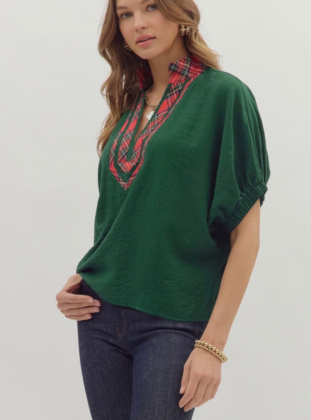 Addison S/S Top - Green