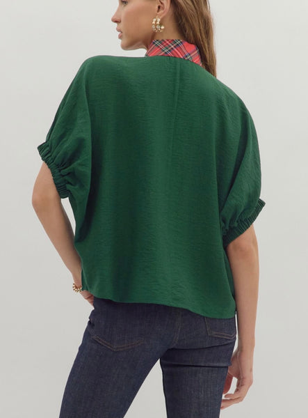 Addison S/S Top - Green