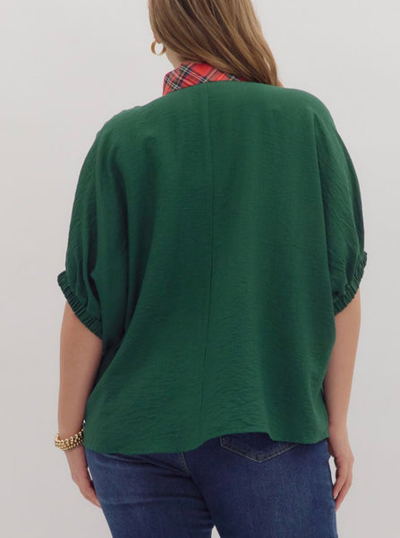 Addison S/S Top - Green