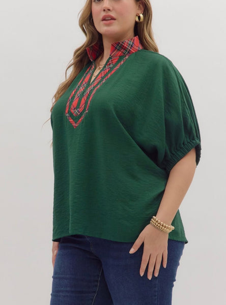 Addison S/S Top - Green