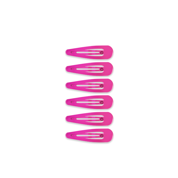 TELETIES - Snap Clip - Tropical Punch - 6 Count
