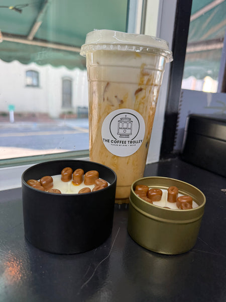Smelly Goodness - Hazelnut Hustle Candle (Gold Tin)