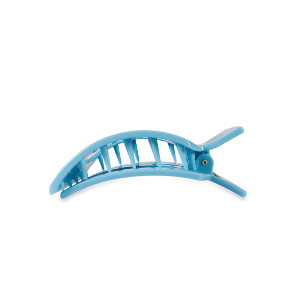 TELETIES - Flat Square Hair Clip - Summer Sky - Medium