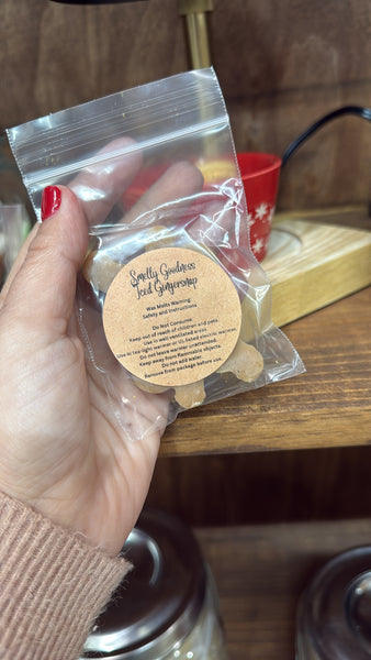Smelly Goodness -  Gingerbread Man Wax Melts