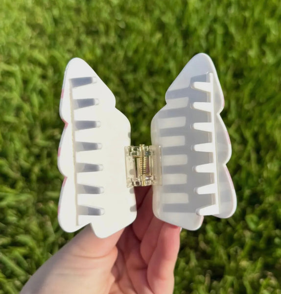 [PREORDER] Christmas Tree Cake Custom Claw Clip - Large