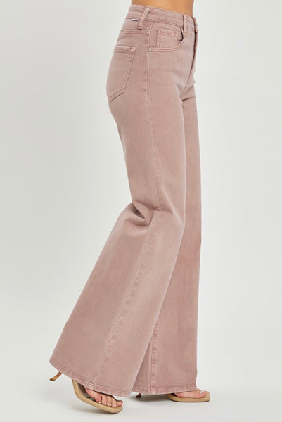 Risen - Maya Denim Jeans - Mauve