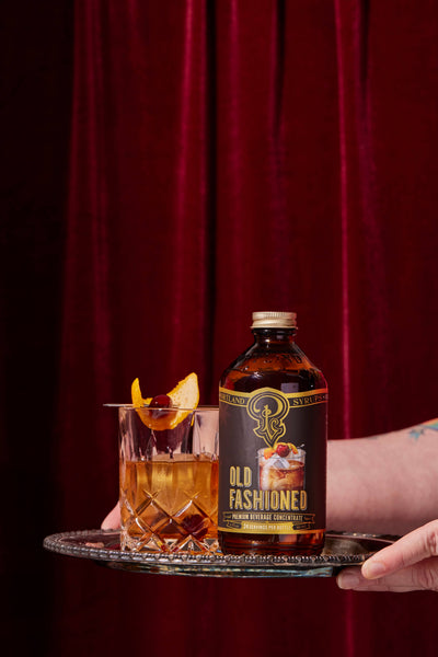 Old Fashioned Syrup For Cocktails & Mocktails - 12oz