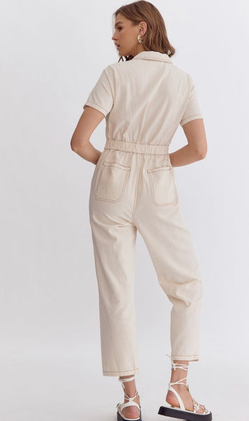 Ember Jumpsuit - Natural