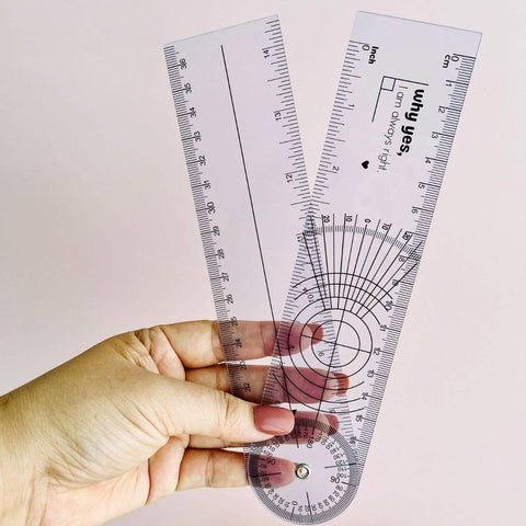 "Yes I am Always Right" Angle Ruler