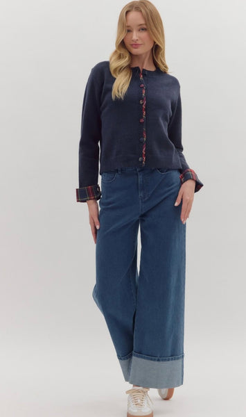 Josephine Knit Cardigan - Navy