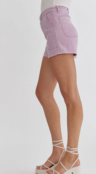 North America Shorts - Lavender