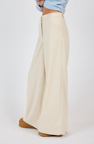 Sadie & Sage - Nourish Corduroy Wide Leg Pants