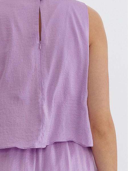 Camilla Jumpsuit - Lilac