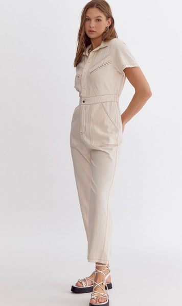 Ember Jumpsuit - Natural