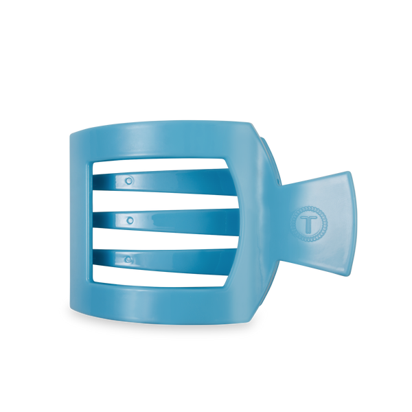 TELETIES - Flat Square Hair Clip - Summer Sky - Large