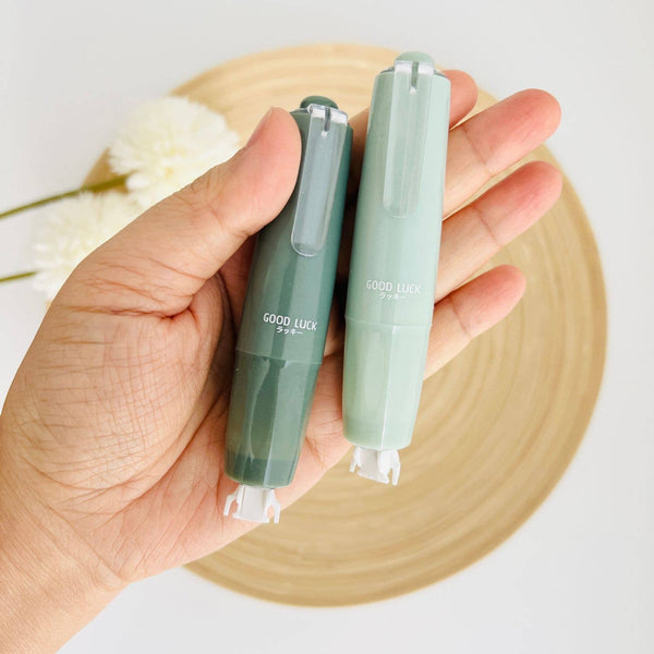 Correction Tape Pen Set - Green