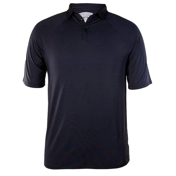 Men's Short Sleeve Polo - Jet Black
