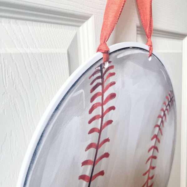 Home Malone - Baseball Door Hanger