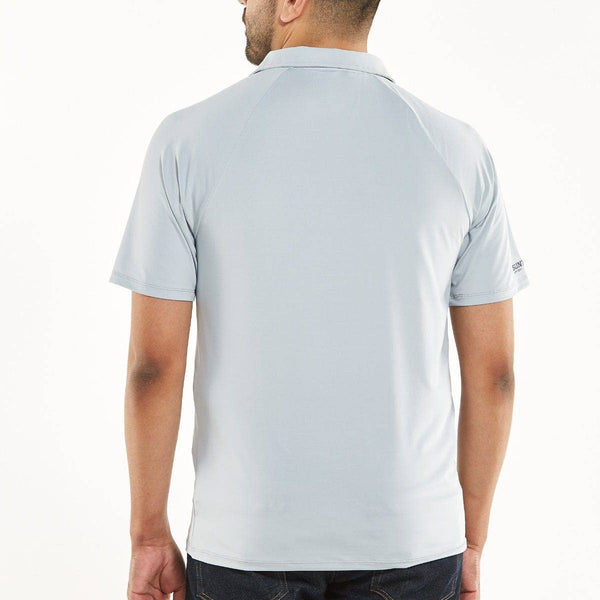 Men's Short Sleeve Polo - Slate Grey