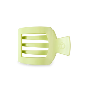 TELETIES - Square Flat Hair Clip - Aloe, There! - Medium