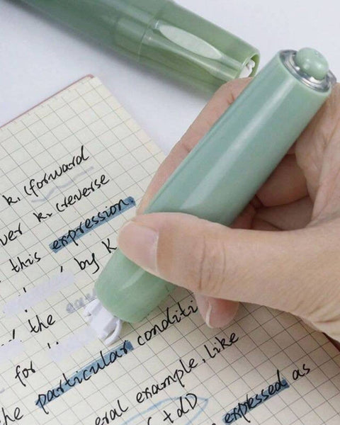 Correction Tape Pen Set - Green