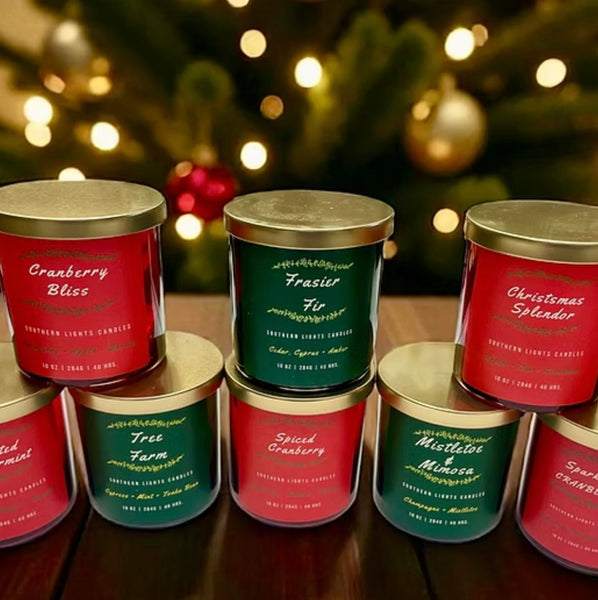 Southern Lights Candles - Holiday Jars