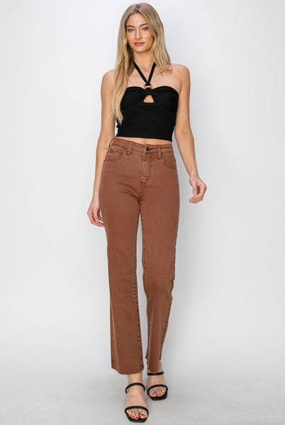 Risen - Hannan Denim Jeans - Espresso