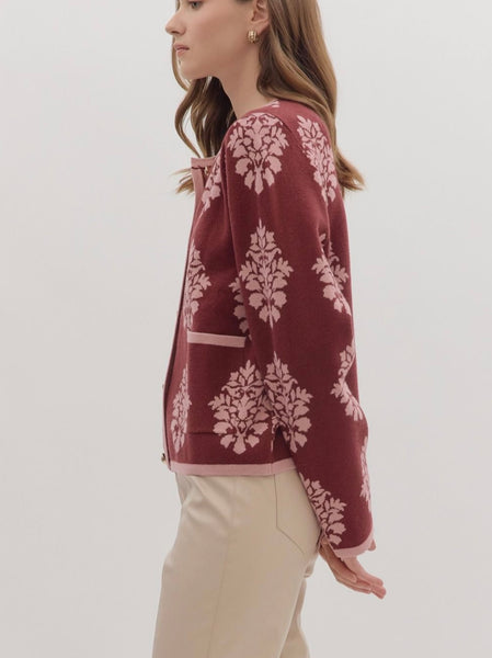 Lucia Floral Cardigan