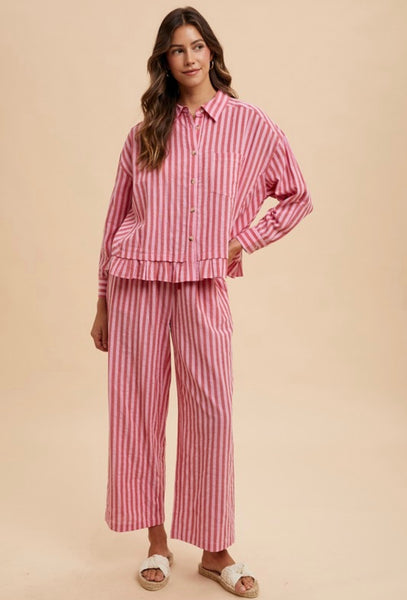 Cycas Stripe Pajama Set