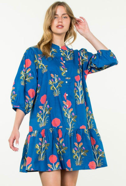 St. Thomas Floral Dress