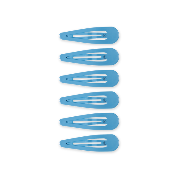 TELETIES - Snap Clip - Hampton Bay - 6 Count