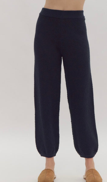 Cambridge St Cardigan & Pant Set - Navy