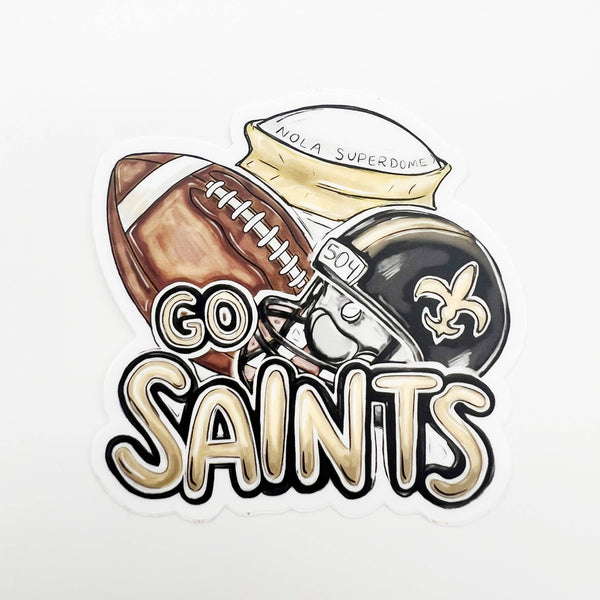 Home Malone - Go Saints Sticker