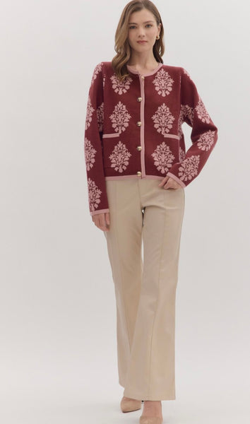 Lucia Floral Cardigan