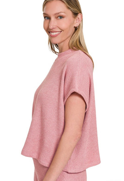 Gabriella Pant Set - Light Rose