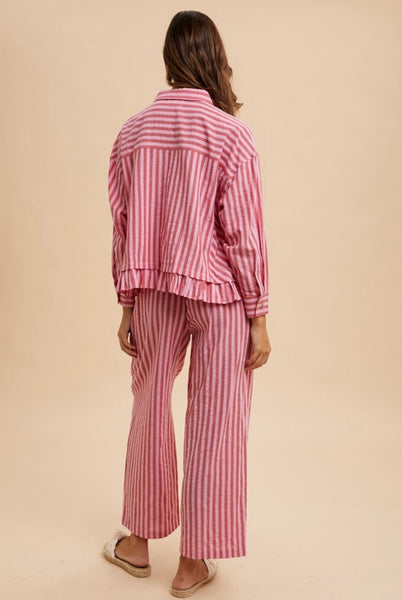 Cycas Stripe Pajama Set