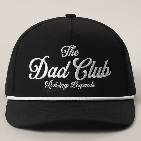 The Dad Club Embroidered Trucker Hat - Navy
