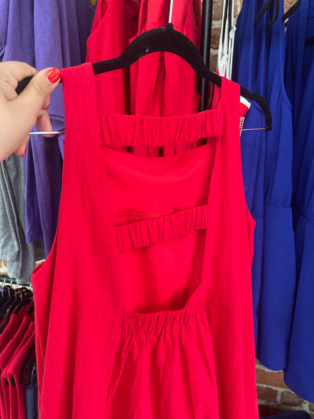 Brooklyn Dress - Red