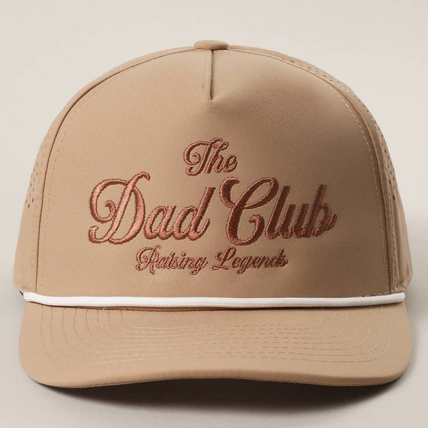 The Dad Club Embroidered Trucker Hat - Navy