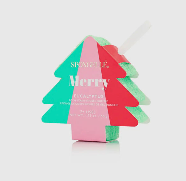 [PREORDER] Spongellé Holiday Tree Buffer