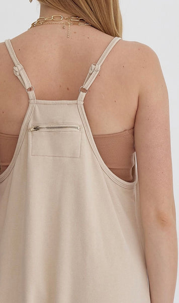 Magnolia Jumpsuit - Stone