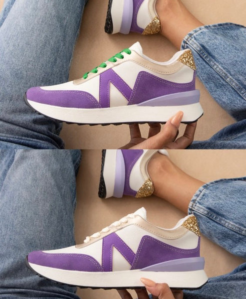 The Nova Sneaker - Purple