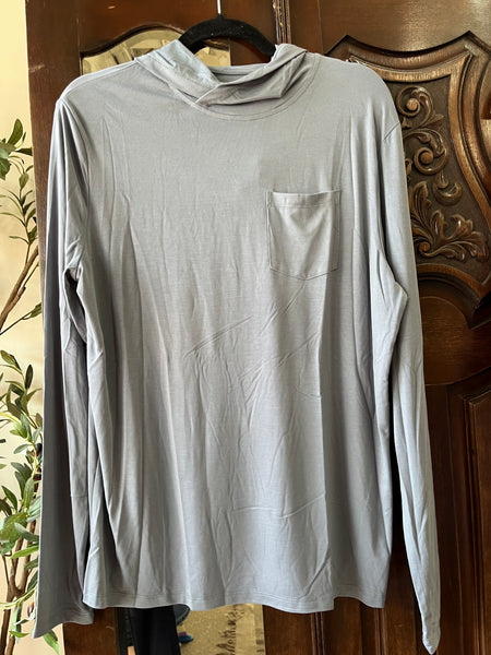 Meripex - Lightweight Hoodie - Blue Steel