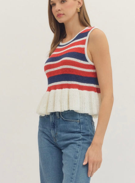Blair Peplum Top