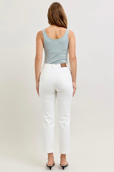 Judy Blue - Ariana High Waisted Straight Denim Jeans
