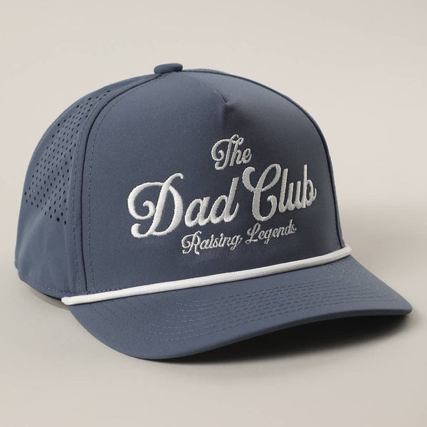 The Dad Club Embroidered Trucker Hat - Navy